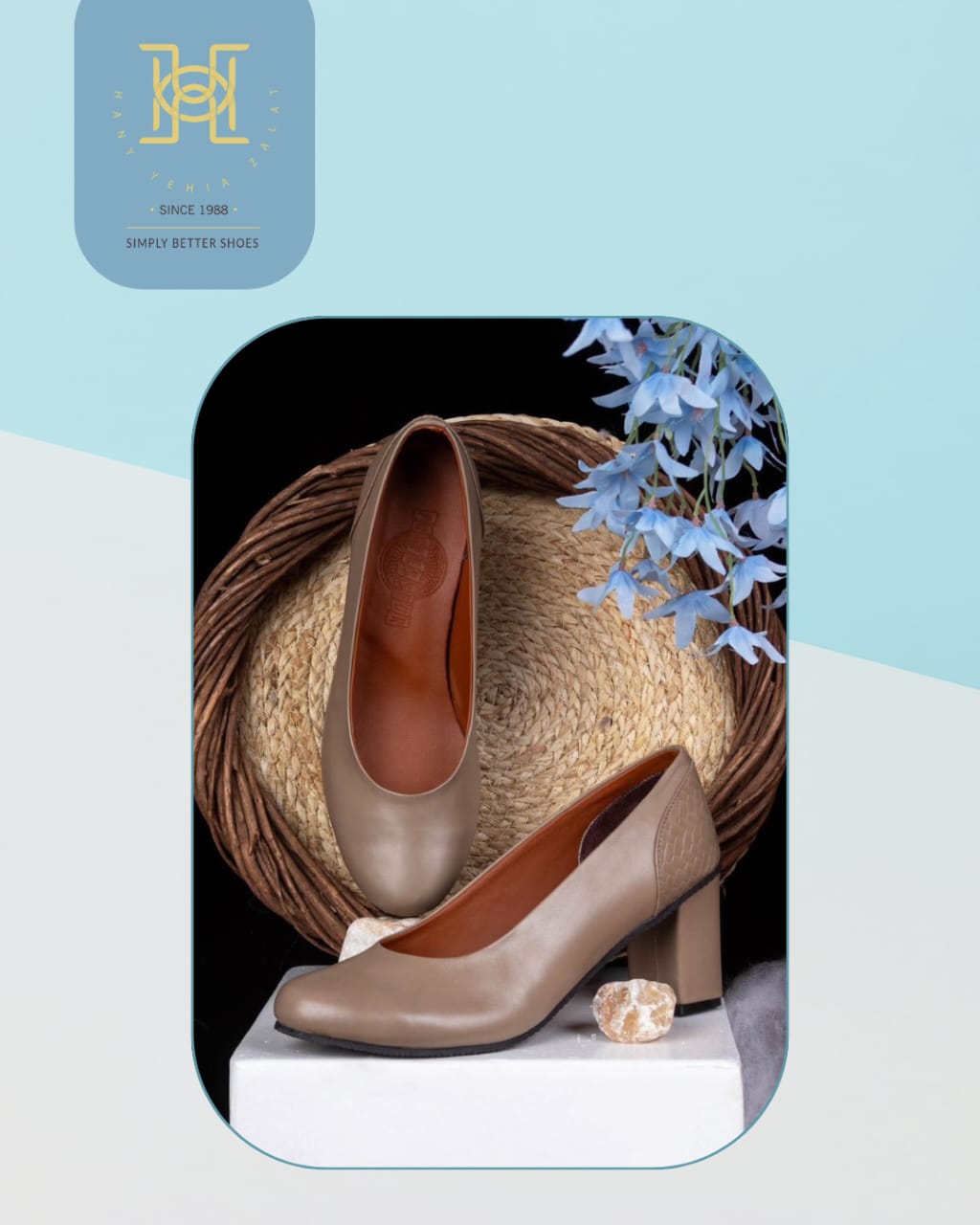 H.Y Zalat Gloss Frame Heels